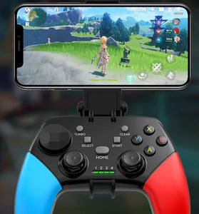 BSP-G9 Wireless bluetooth Game Controller with 3D Rocker and Dual Linear Triggers Built-in Dual Vibration Motors Turbo Function Gamepad for PC Computer IOS Android