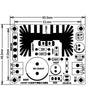 LM317T LM338T LT1083CP Adjustable DC Power Supply Board 1.5V-30V 1.5A 5A 7A AC DC Input LED Indicator