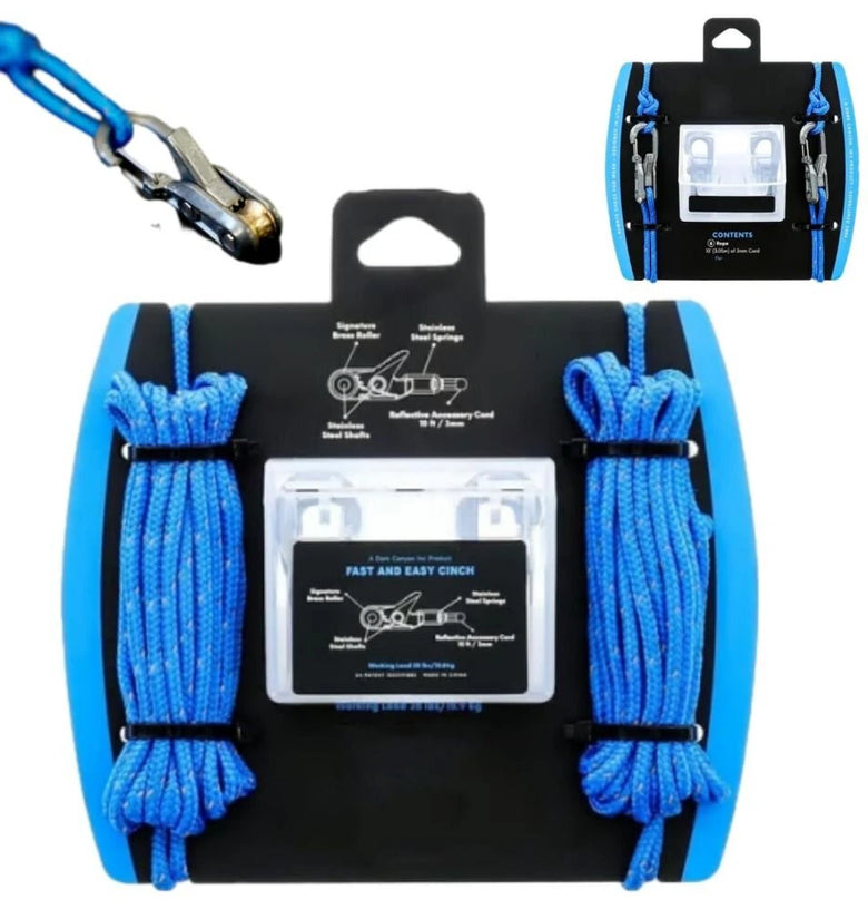Cable Puller Set Stainless Steel Rope Regulator Knotless Rope Adjuster Marine Grade Design 6 Hooks Portable Tie Down Tool Camping Boating Outdoor Utility Lightweight Rope Manager