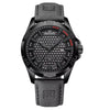 NAVIFORCE Men Casual Sport Watch Calendar Quartz Wrist Watch Waterproof Shock Resistant Men Watches Leather Strap