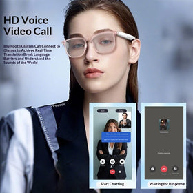SOBAST SG2pro bluetooth Glasses Earphone AI Smart Translation Real Time Interpreter 2 in 1 Glasses Headphones 30H Battery Life TR Frame Smart Translator Glasses