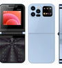 i15 Pro Mini 2G GSM 2.4 Inch Dual SIM Card FM Big Buttons Speed LED Flashlight Foldable Flip Mobile Phone