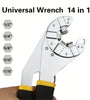 8-inch Open Magic Manual Wrench High-Quality Steel Versatile Hexagonal Hardware Tool Ergonomic Design Compact Size Factory Direct Sales