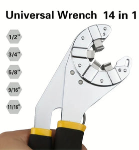 8-inch Open Magic Manual Wrench High-Quality Steel Versatile Hexagonal Hardware Tool Ergonomic Design Compact Size Factory Direct Sales
