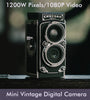 CHUZHAO Vintage Digital Camera 12MP Photo 1080P Video 1.54 Inch Screen Compact Design Rechargeable Battery Retro Style Camera