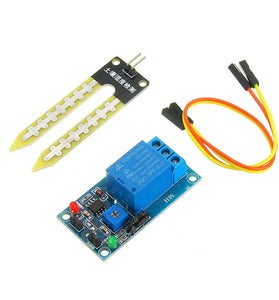DC 12V Relay Controller Soil Moisture Humidity Sensor Module Automatically Watering