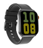 Weofly Edge 2 1.85inch AMOLED Curved Dislay 60Hz Refresh Rate Smooth 3ATM Waterproof Voice Assistant bluetooth Call Heart Rate Blood Oxygen Monitor Sleep Monitoring Breathing Exercise Stress Tracker Female Health Multi-sport Modes Smart Watch
