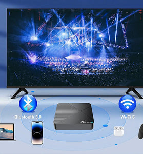 X88 Mini 13 4+64G TV BOX Android 13 Smart TV Box RK3528 8K WIFI6 BT Voice Remote Control Media Player TV Receiver Set Top Box