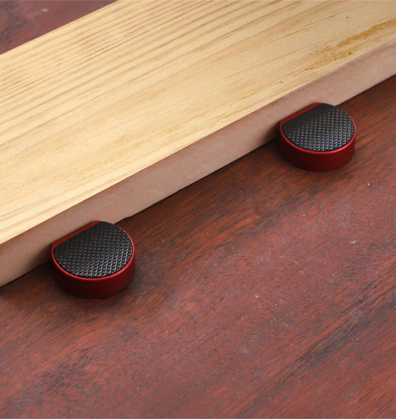 4pcs Bench Dog Clamp 19/20mm Aluminum Alloy Workbench Hole Stop Woodworking Table Stop Multipurpose MFT Table Stop