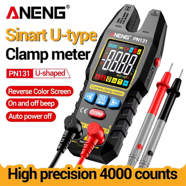 ANENG PN131 Digital Multimeter True RMS 4000 Counts Rechargeable NCV Clamp Meter AC DC Voltage Current Resistance Capacitance Tester