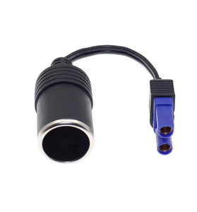 DC 12V EC5 Connector to Car Lighter Socket Adapter Cable for Car Jump Starter Battery Booster Universal