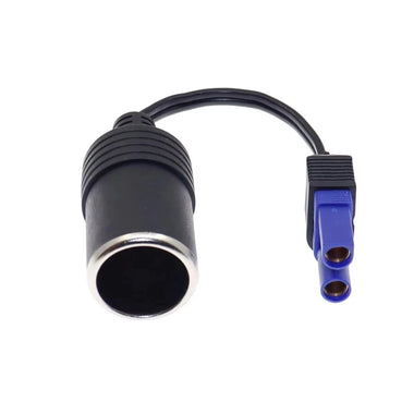 DC 12V EC5 Connector to Car Lighter Socket Adapter Cable for Car Jump Starter Battery Booster Universal