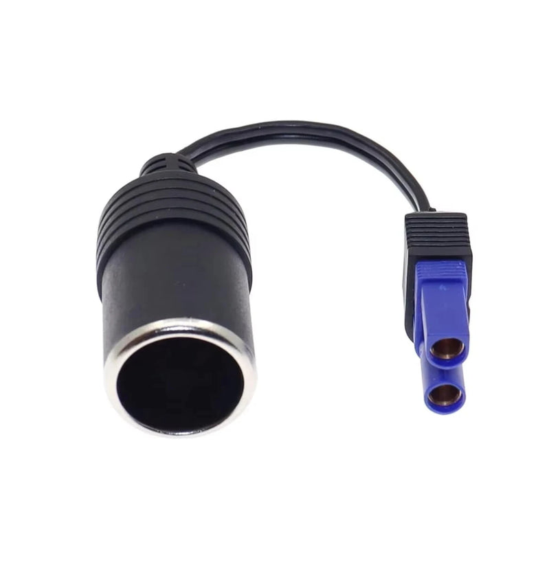 DC 12V EC5 Connector to Car Lighter Socket Adapter Cable for Car Jump Starter Battery Booster Universal