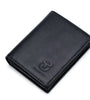 BULLCAPTAIN Men's Genuine Leather Wallet Multi Card Bag Large Capacity Bifold Wallet Credit Card Holder Multi Card Slots Coin Purse Money Clip Wallet for Men