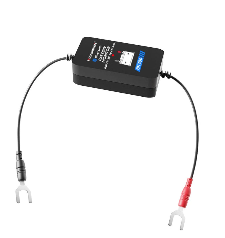 Konnwei BK300 Car Battery Monitor Diagnostic Tool Bluetooth 5.0 Battery Monitor for 12V 24V Lead-Acid Car Truck Starting Battery