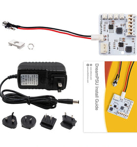 Rev2.0 Dream PSU 12V Power Supply Board + Power Plug Adapter for SEGA DreamCast Game Console Replacement Parts for Dream PSU