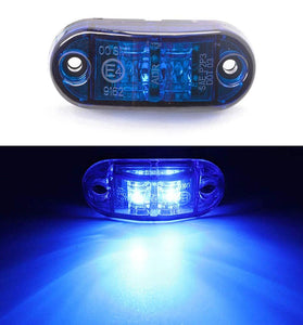 1PC LED Front Side Marker Indicator Light 12V 24V For Truck Van Trailers Boats
