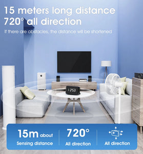 Tuya Smart WiFi IR Remote Controller with Time Display for TV Air Conditioner DVD AUD Universal Remote Voice Control Work with Alexa Google Home SmartLife