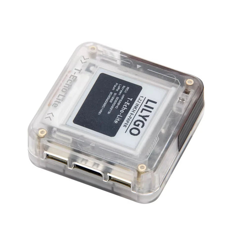 LILYGO T-Echo Lite NRF52840 LoRa E-Paper Display Ultra-Low Power Module Meshtastic-Compatible GPS Expansion Development Board