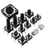 Total 600pcs Tactile Tact Mini Push Button Switch Packet Micro Switch Bags 12 Types Each 50pcs