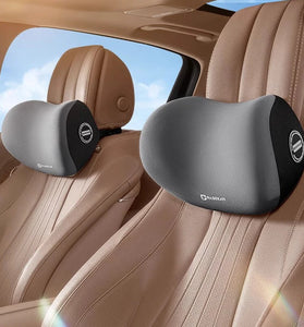 Car Headrest Cushion Car Headrest Neck Pillow Memory Foam High-End Waist Protection Car Pillow Cushion Set for Car Home Office