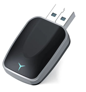 2-in-1 Wired to Wireless CarPlay Adapter & Android Auto Wireless Adapter Plug & Play