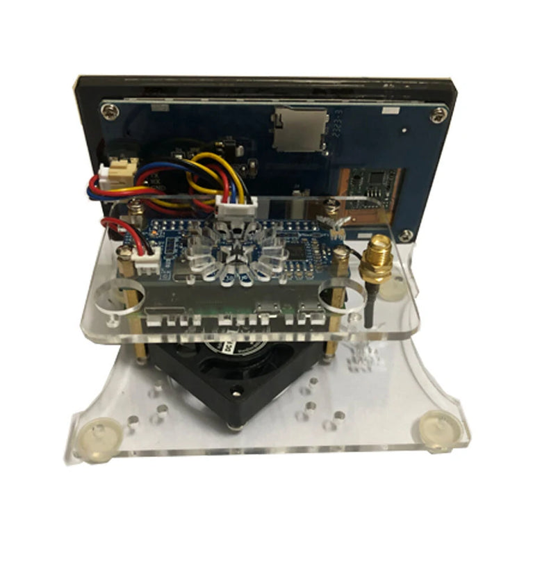 TZT Geassembled MMDVM T 11W Simplex Hotspot with 3.5 Inch Color Screen for Digital Walkie Talkies Supports DMR D-Star YSF P25 NXDN POCSAG Modes Enhanced Connectivity and Optimized Structures for Long-Term Use