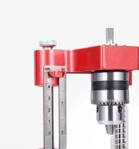 Aluminum Alloy Woodworking Drill Locator Pocket Hole Jig Drill Guide Adjustable Punch Locator for DIY Bench Furniture Position Hand Tools