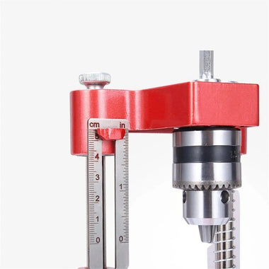 Aluminum Alloy Woodworking Drill Locator Pocket Hole Jig Drill Guide Adjustable Punch Locator for DIY Bench Furniture Position Hand Tools