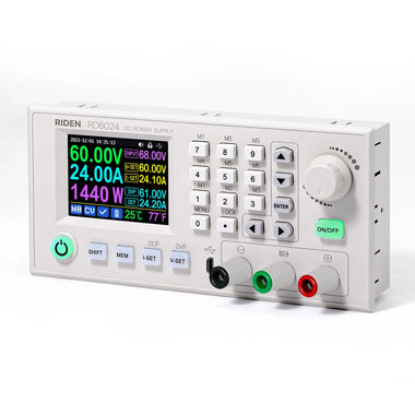 RIDEN RD6024 DC Step Down Voltage Power Supply WiFi 24A Buck Converter 12V/36V/48V/60V Adjustable Battery Charger 1000W