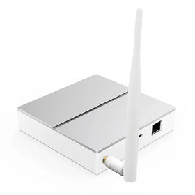 GW60-Wired Tuya Zigbe Smart Hub Gateway Bridge with Antenna Wired Mesh Hub for Home Automation Works with Alexa Google Home