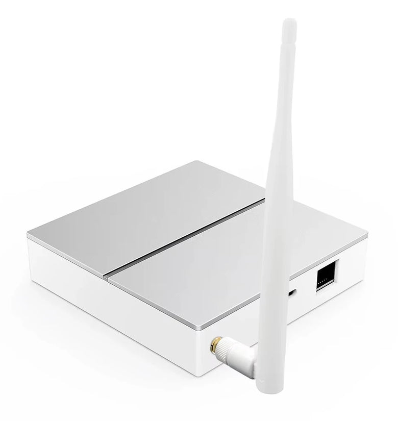 GW60-Wired Tuya Zigbe Smart Hub Gateway Bridge with Antenna Wired Mesh Hub for Home Automation Works with Alexa Google Home