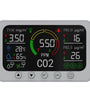 Tuya WIFI Smart CO2 Meter TVOC PM2.5 PM1.0 Temperature and Humidity Infrared Sensor Air Quality Monitor