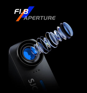 SJCAM C110 Plus 4K 30fps Action Camera 6-Axis Gyro Stabilization Flash Explosion WiFi Remote 170 Lens Angle Sports DV Portable Helmet Motorcycles Sports Camera