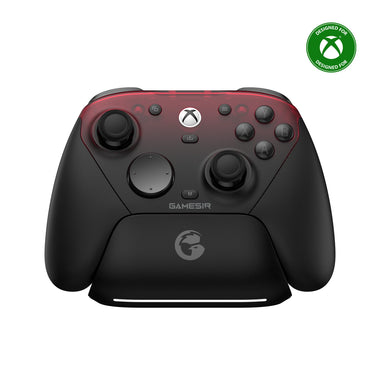 [Xbox Certified]GameSir G7 Pro Tri-mode Wireless Controller for Xbox Series X|S Xbox One & PC TMR Joystick Hall Trigger 1000Hz Gyro 4 Extra Buttons Swappable Faceplate Gamepad with Charging Dock