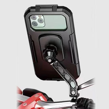 Waterproof Motorcycle Bike Mobile Phone Holder Magnetic Universal Bicycle GPS 360 Swivel Adjustable Motorcycle Cellphone Holder