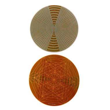MWO Partial Oscillation Disc Multi-wave Oscillator Antenna Pure Copper Gold-plated Health Jewelry Cell Resonance Energy