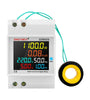 SINOTIMER SDM009 AC40-300V Rail Single-phase Digital Voltage Current Frequency Power Factor Electric Multi-function Measuring Instrument