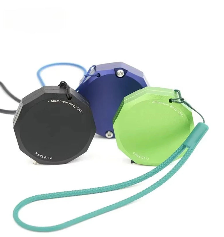 2m Mini Keychain Steel Tape Measure Multipurpose and Delicate Gift Ruler Automatic Rebound Stainless Steel Measuring Tool