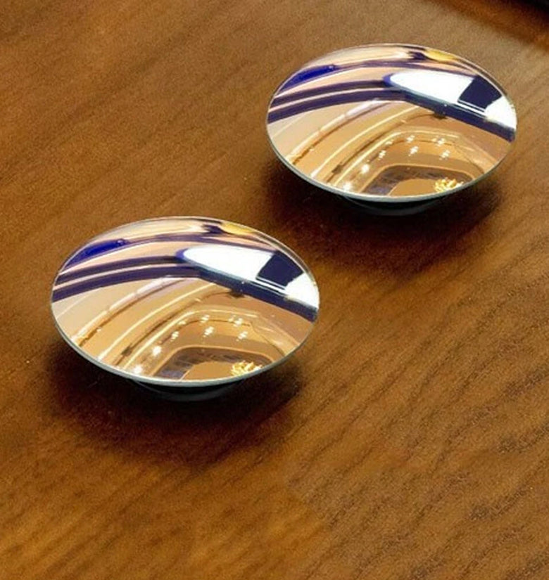 Baseus 2Pcs Car Mirror HD Convex Mirror Blind Spot Auto Rearview Mirror 360 Degree Wide Angle Parking Rimless Mirrors