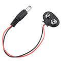 3pcs DC 9V Battery Button Power Plug Mega 2560 1280 UNO R3 132 9V Battery Buckle T Type