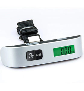 Portable Scale Digital LCD Display 110lb/50kg Electronic Luggage Hanging Suitcase Travel Weighs Baggage Bag Weight Balance Tool