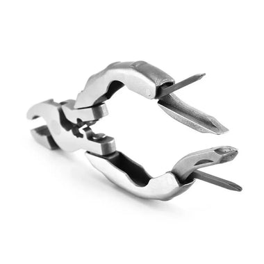 Portable 9 in 1 Pocket Pliers Keychain Pliers Screwdriver Round Head Pliers Gadget Mini EDC Tool Wire Cutter Outdoor