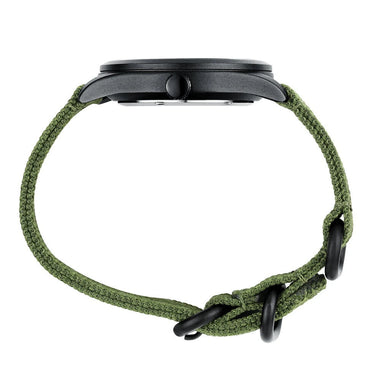 BIDEN 12/24Hours Scale Calendar Quartz Watch Outdoor Sports Luminous Waterproof Nylon Strap Men Wrist Watches