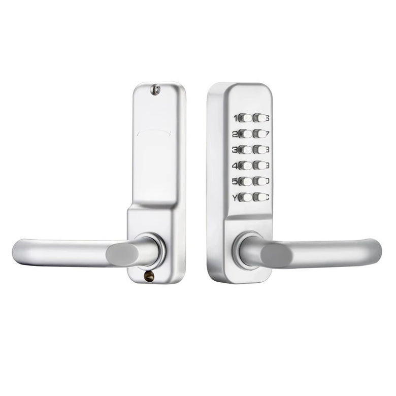 Keyless Mechanical Door Lock Waterproof Non-Power Digital Password Entry Anti-Theft Security for Home Office