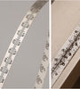 Wnew DIY Ruler Stainless Steel Laser-Etched 3M Adhesive Backing Dual Metric Measurements Top-Quality Precision Tool Silver Finish