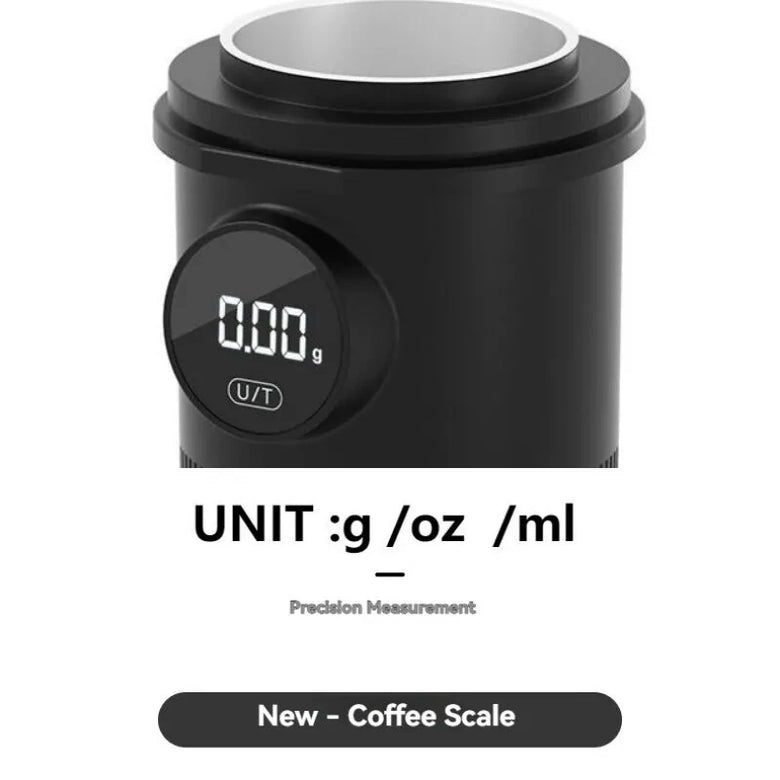 Digital Coffee Dosing Cup 0.1g Precision Espresso Scale 500g Max Capacity Compact Portable Energy Efficient USB Rechargeable Precise Measurement Touch Screen Espresso Accessory