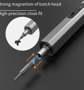 50 In 1 Precision Electric Screwdriver Set Type-C Fast Charging Screwdriver Set with LED Light Phone Repair Electric Tool