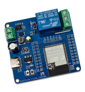 ESP32-S3 Single Channel Relay Module DC 5-60V WiFi Bluetooth Control Compatible with Arduinos IDE ESP-IDF USB UART