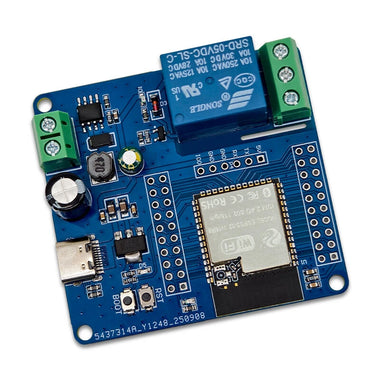 ESP32-S3 Single Channel Relay Module DC 5-60V WiFi Bluetooth Control Compatible with Arduinos IDE ESP-IDF USB UART